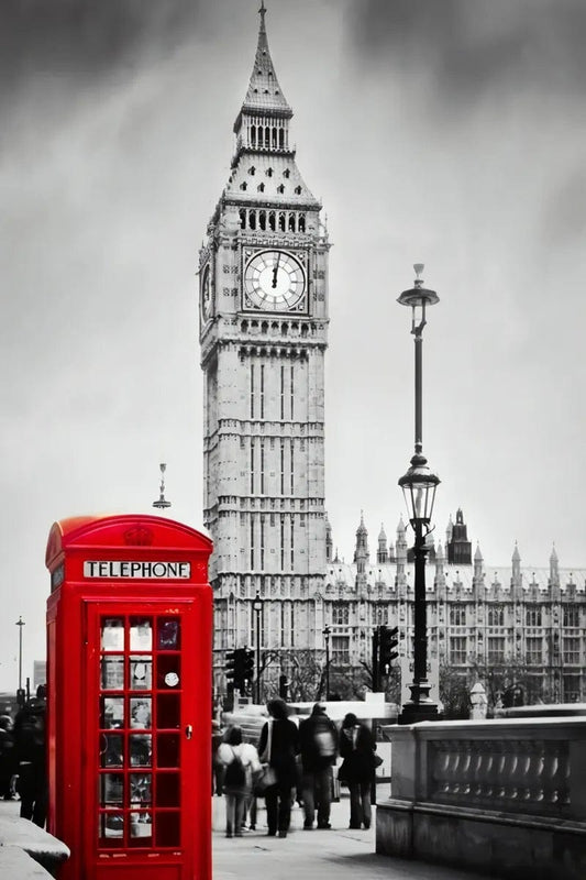 Tablou Canvas - Priveliste Londoneza Eleganta