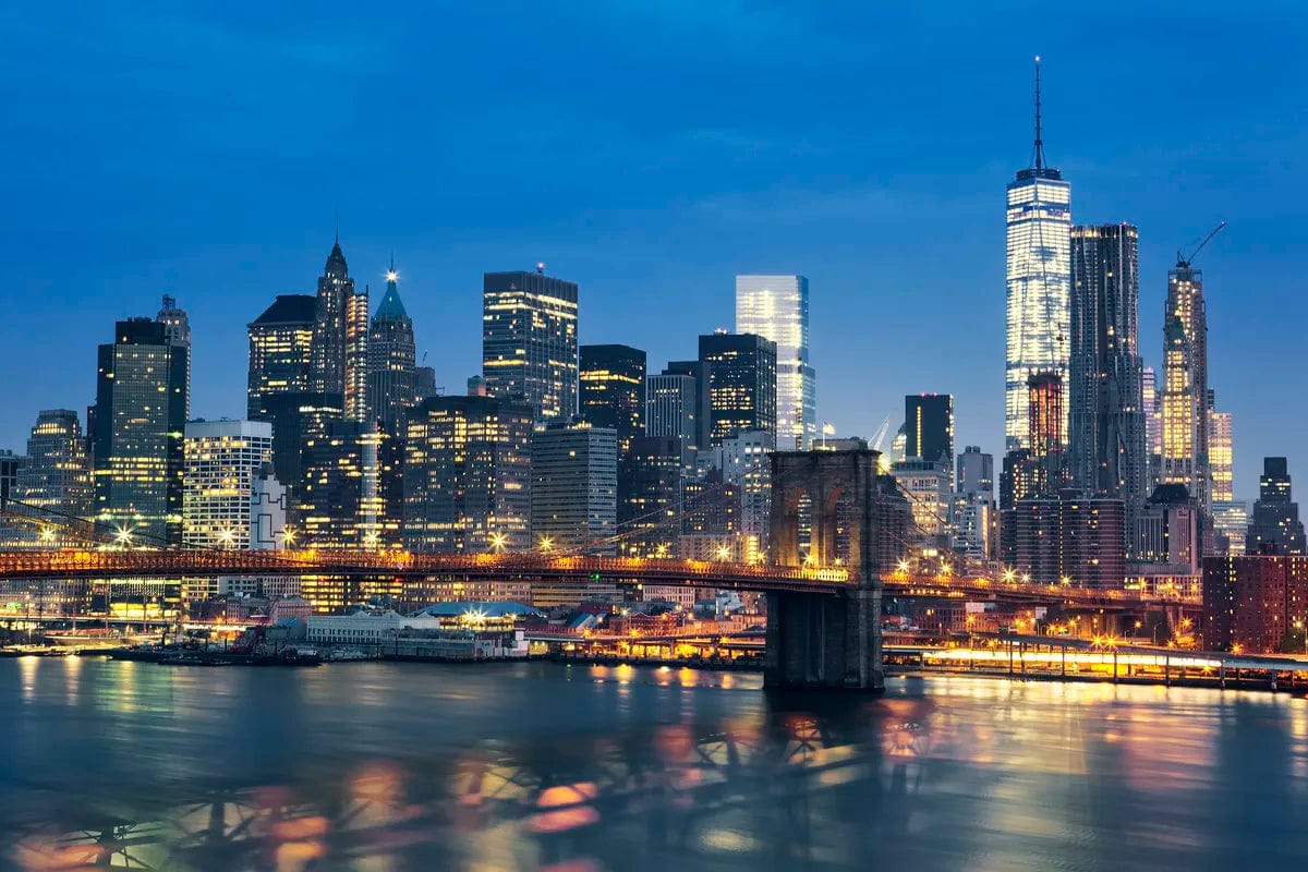 Tablou canvas - Luminilie New York-ului