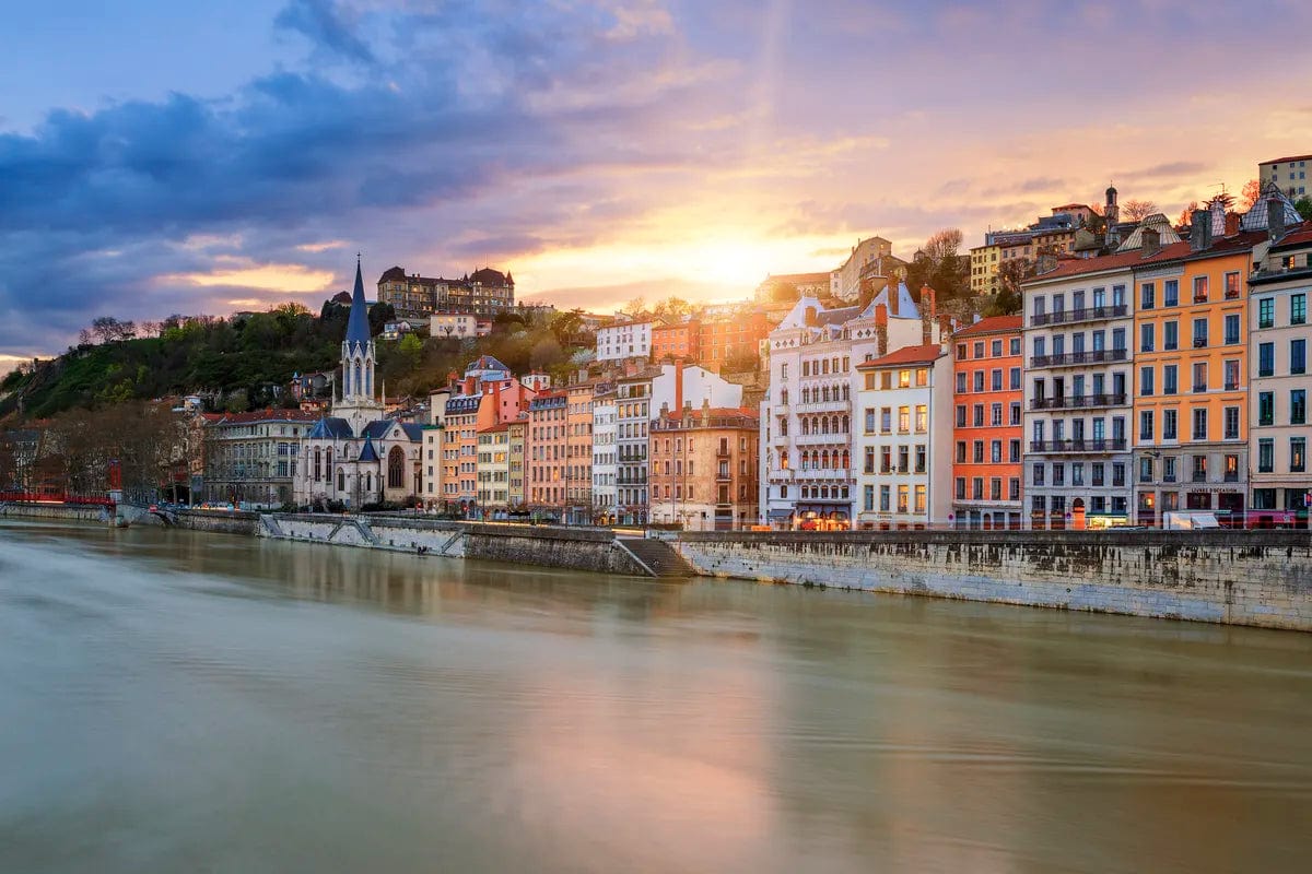 Tablou Canvas - Vederea Seducatoare a Lyonului