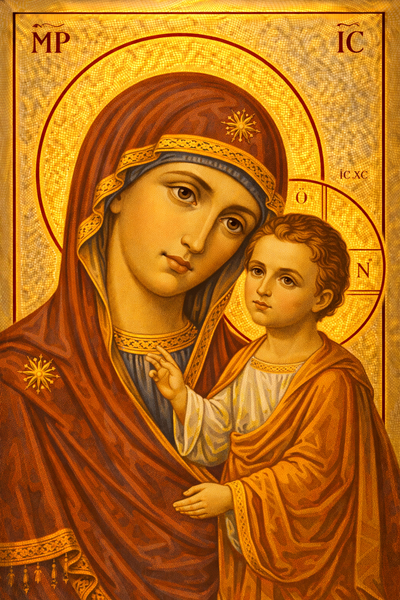 Icoană - Maica Domnului Kazanskaia