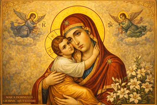 Icoana   - Maica Domnului – Grabnic Ajutătoare – Canvas, Sticla sau Aluminiu
