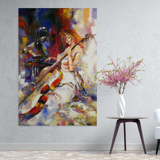 Tablou canvas - Violoncelista
