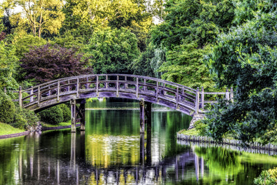 Tablou decorativ - Pod în Grădină Japoneză