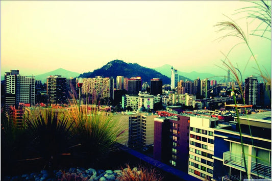 Tablou Canvas - Frumusetile Santiago de Chile