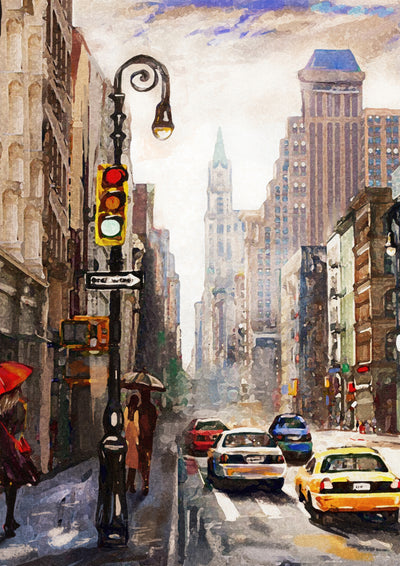 Tablou decorativ - Strazile New Yorkului