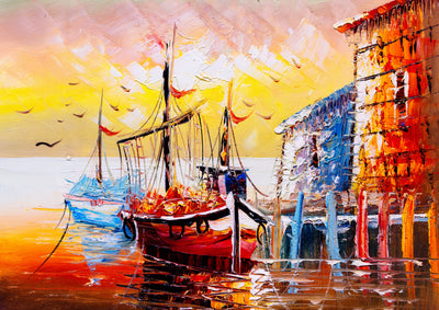 Tablou decorativ - Portul pescarilor