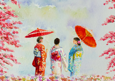 Tablou decorativ - Primavara japoneza