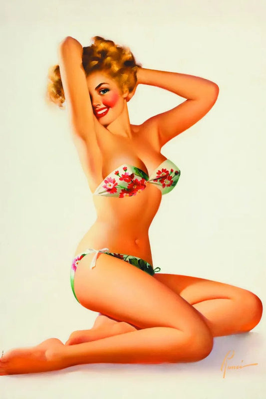 Tablou Canvas - Pin Up Eleganta si Stil