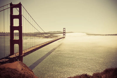 Tablou decorativ - Panorama Golden Gate Bridge