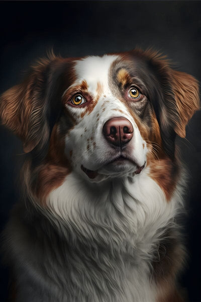 Tablou decorativ - Portretul unei Iubiri Canine