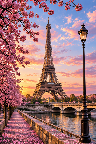 Tablou decorativ - Primavara la Paris