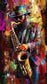 Tablou decorativ - Saxofonist