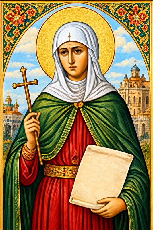 Icoana - Sfanta Filofteia de la Curtea de Arges