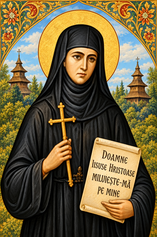 Icoana - Sfanta Teodora de la Sihla