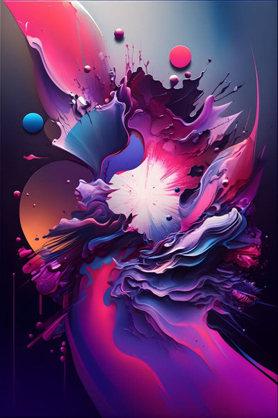 Tablou decorativ - Splash of Color