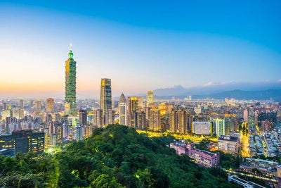 Tablou decorativ - Peisaj Taipei 101