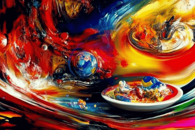 Tablou decorativ - Univers Abstract Deformat
