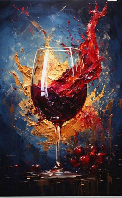 Tablou decorativ - Vin rosu