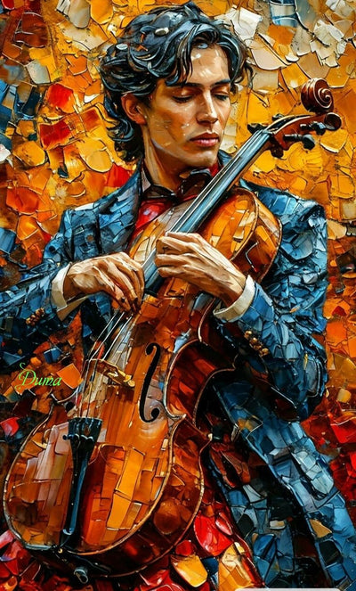 Tablou decorativ - Violoncel