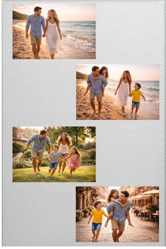 Tablou personalizat cu mai multe poze - Colaj