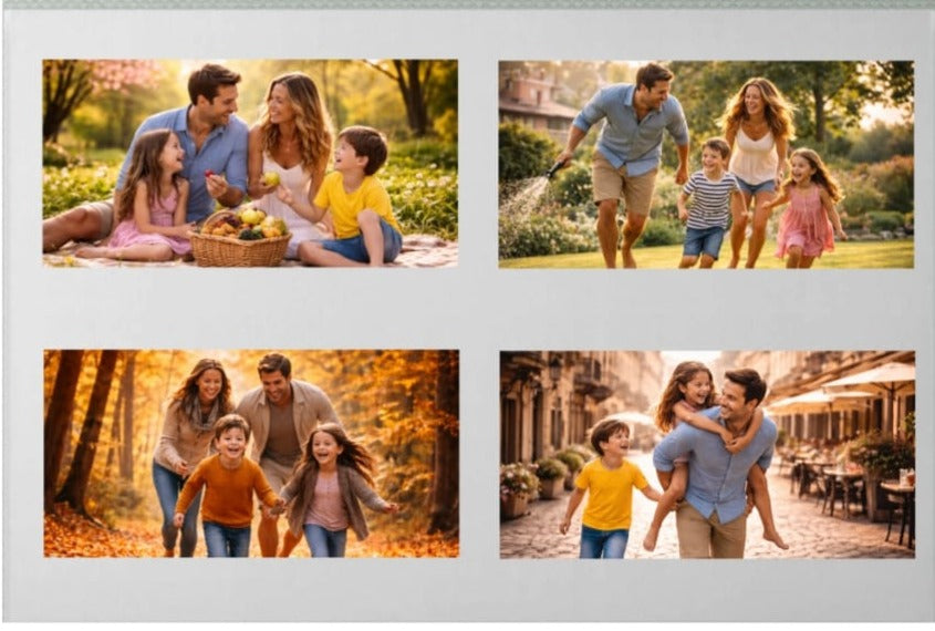 Tablou personalizat cu mai multe poze - Colaj