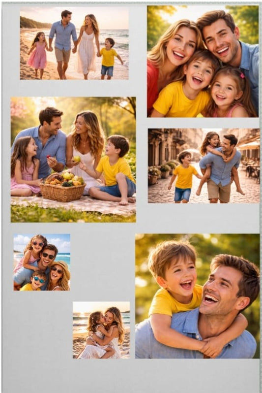 Tablou personalizat Colaj de 6 poze