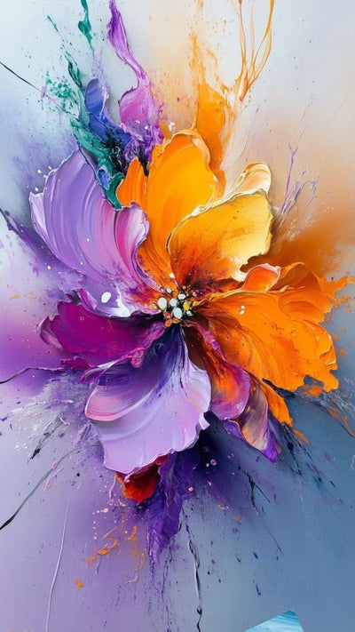 Tablou decorativ - Abstract floral