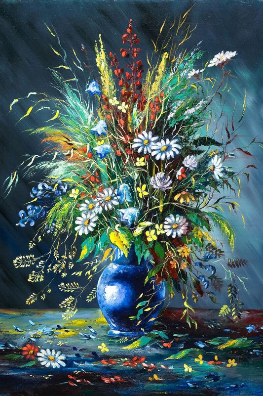 Vaza cu floricele de camp