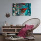 Tablou Canvas - Fluture pe Gheata