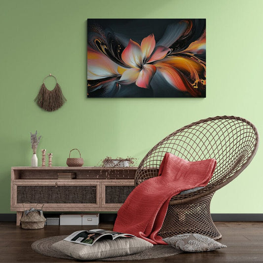 Tablou Canvas - O Floare Amaryllis Abstracta