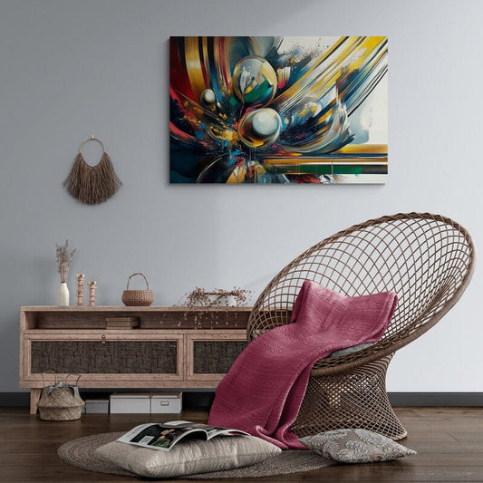 Tablou Canvas - Eleganta Geometrica 3D