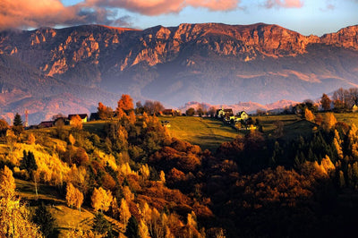 Tablou decorativ - Toamna peste Bucegi