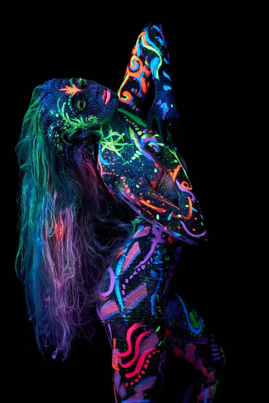Tablou Canvas - Fluo Girl 6
