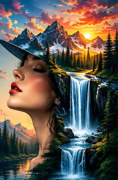 Tablou decorativ - Cascada din Vis