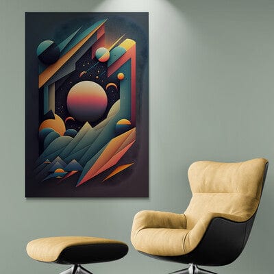 Tablou Canvas - Eleganta Abstracta 3D 77