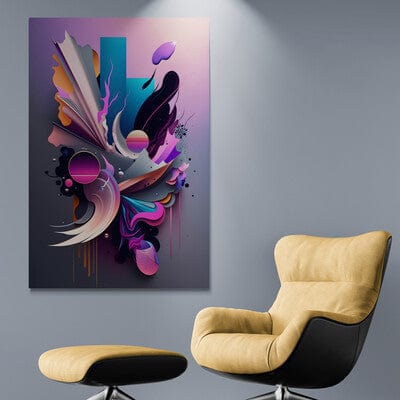 Tablou Canvas - Eleganta Abstracta 3D