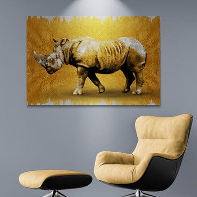 Tablou Canvas - Eleganta Aurie si Neagra 32