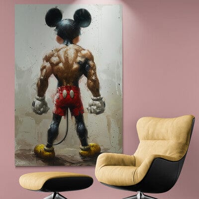 Tablou Canvas - Eleganta Vibranta Pop Art 023