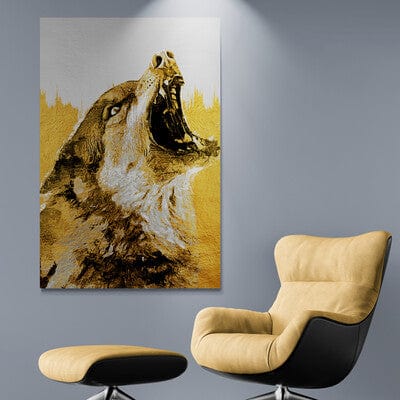 Tablou Canvas - Gold&Black 32 Elegant Design