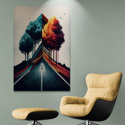 Tablou Canvas - Eleganta Abstracta 3D 50