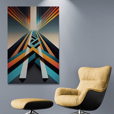 Tablou Canvas - Eleganta Abstracta 3D