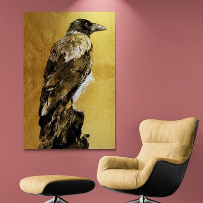 Tablou Canvas - Gold&Black 16 Eleganta Moderna