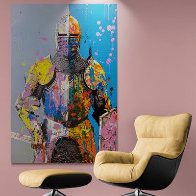 Tablou Canvas - Pop Art 013 Eleganta Vibranta