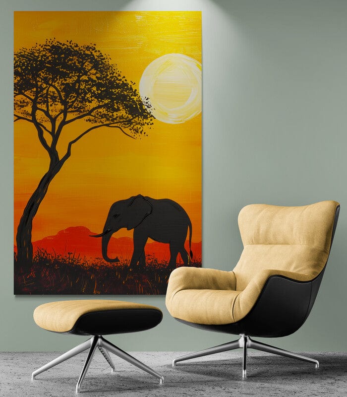 Tablou Canvas - Afro 68 Eleganta Rafinat
