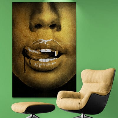 Tablou Canvas - Gold&Black 01 Eleganta Modena