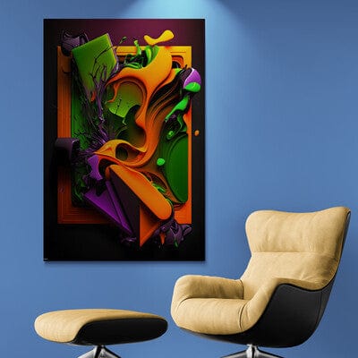 Tablou Canvas - Eleganta Redefinita 3D 94