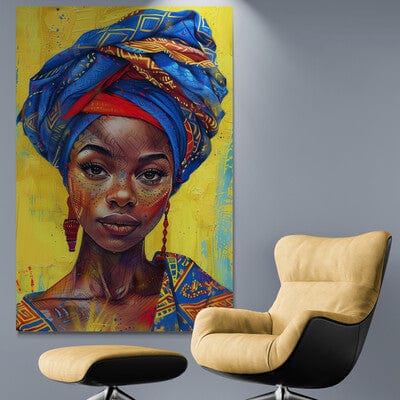 Tablou Canvas - Afro 009 Eleganta și Stil