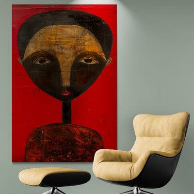 Tablou Canvas - Afro 58 Eleganta Artisanala