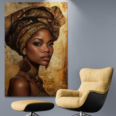 Tablou Canvas - Afro 008