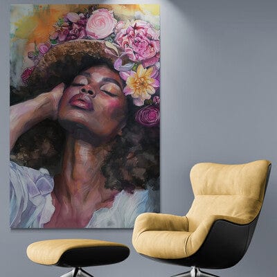 Tablou Canvas - Afro 003 Eleganta Moderna